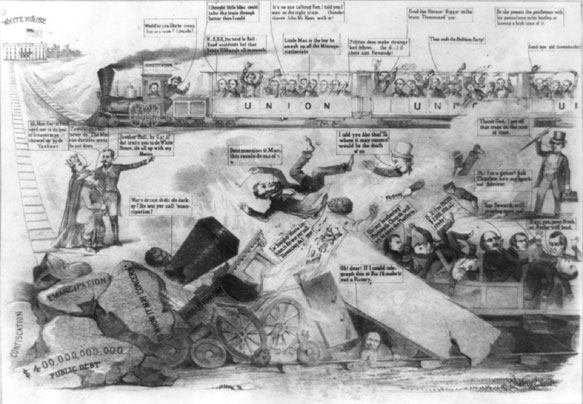 political caricature no 3 the abolition catastrophe or the